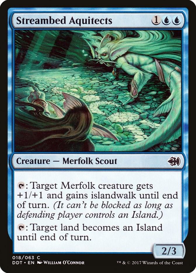 Streambed Aquitects (18) [Duel Decks: Merfolk vs. Goblins]