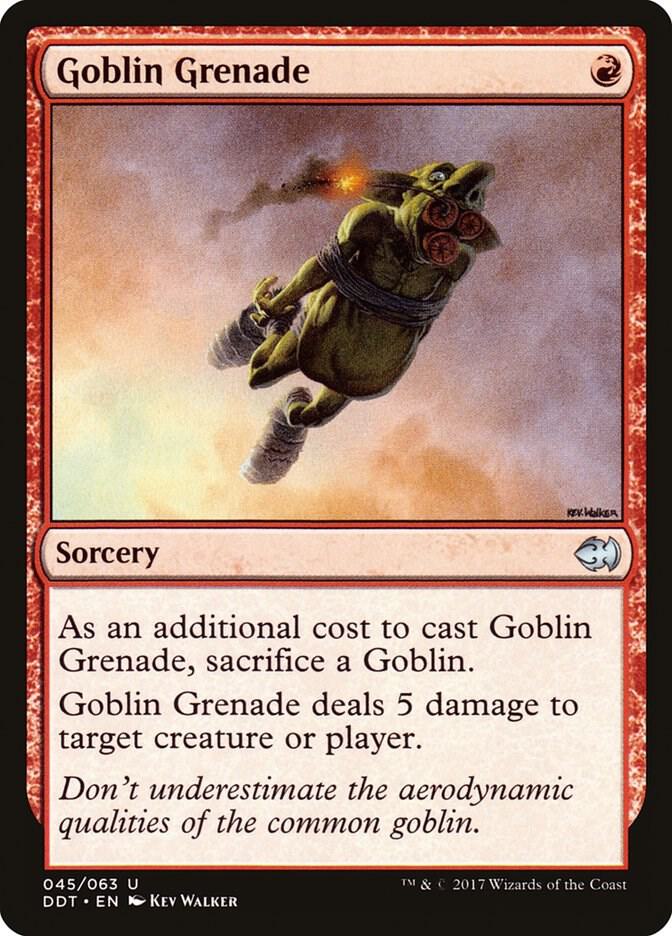Goblin Grenade (45) [Duel Decks: Merfolk vs. Goblins]