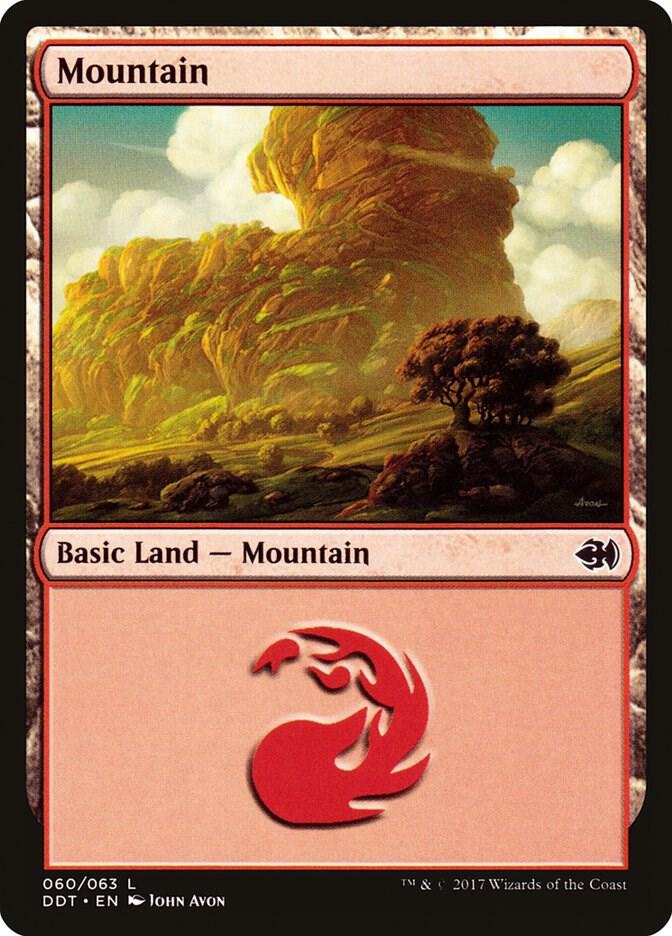 Mountain (060) [Duel Decks: Merfolk vs. Goblins]