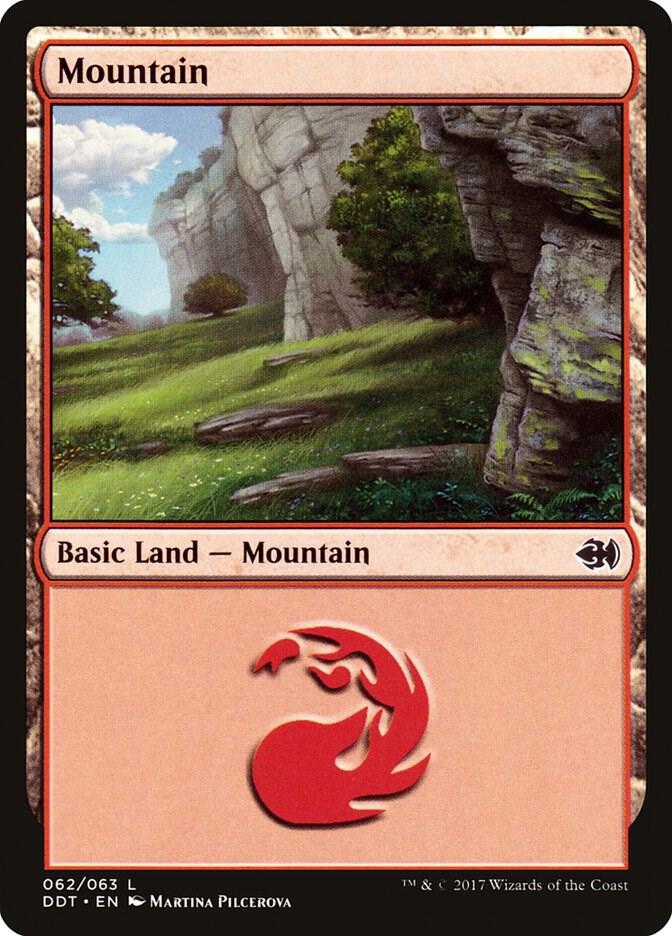 Mountain (062) [Duel Decks: Merfolk vs. Goblins]
