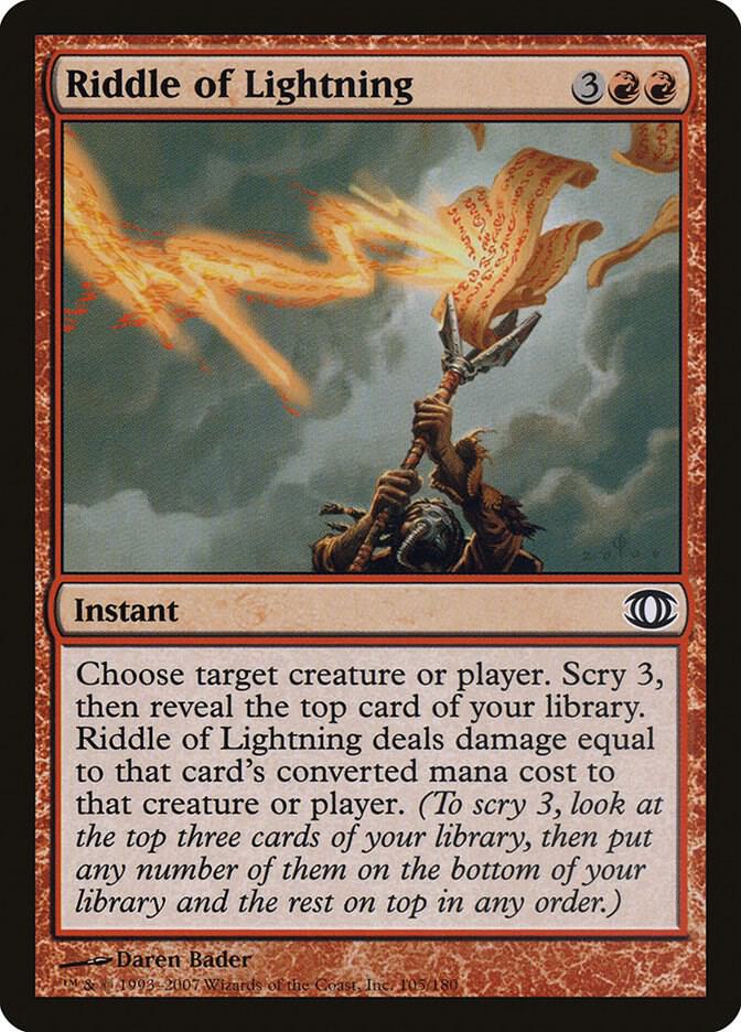 Riddle of Lightning (105) [Future Sight]