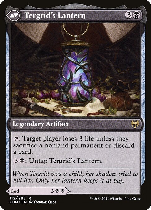 Tergrid, God of Fright (112) [Kaldheim] Reverse