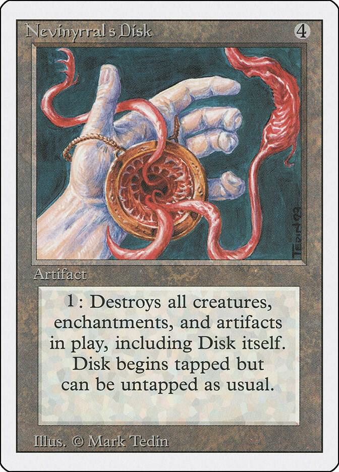 Nevinyrral's Disk (267) [Revised Edition]
