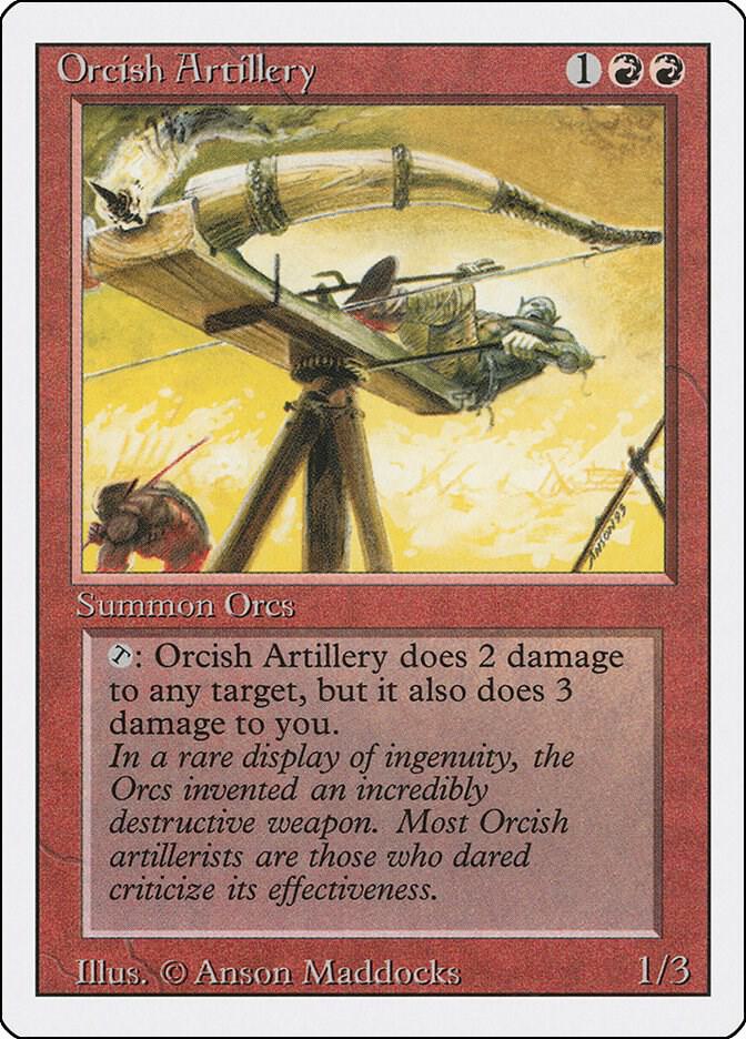 Orcish Artillery (168) [Revised Edition]
