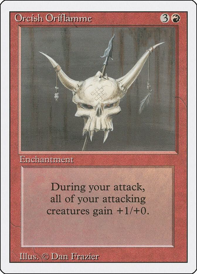 Orcish Oriflamme (169) [Revised Edition]