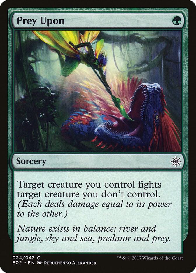 Prey Upon (34) [Explorers of Ixalan]