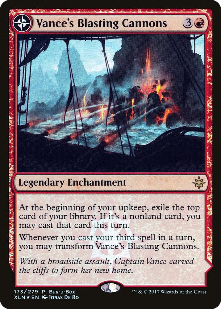 Vance's Blasting Cannons (173) [Buy-A-Box Promos]