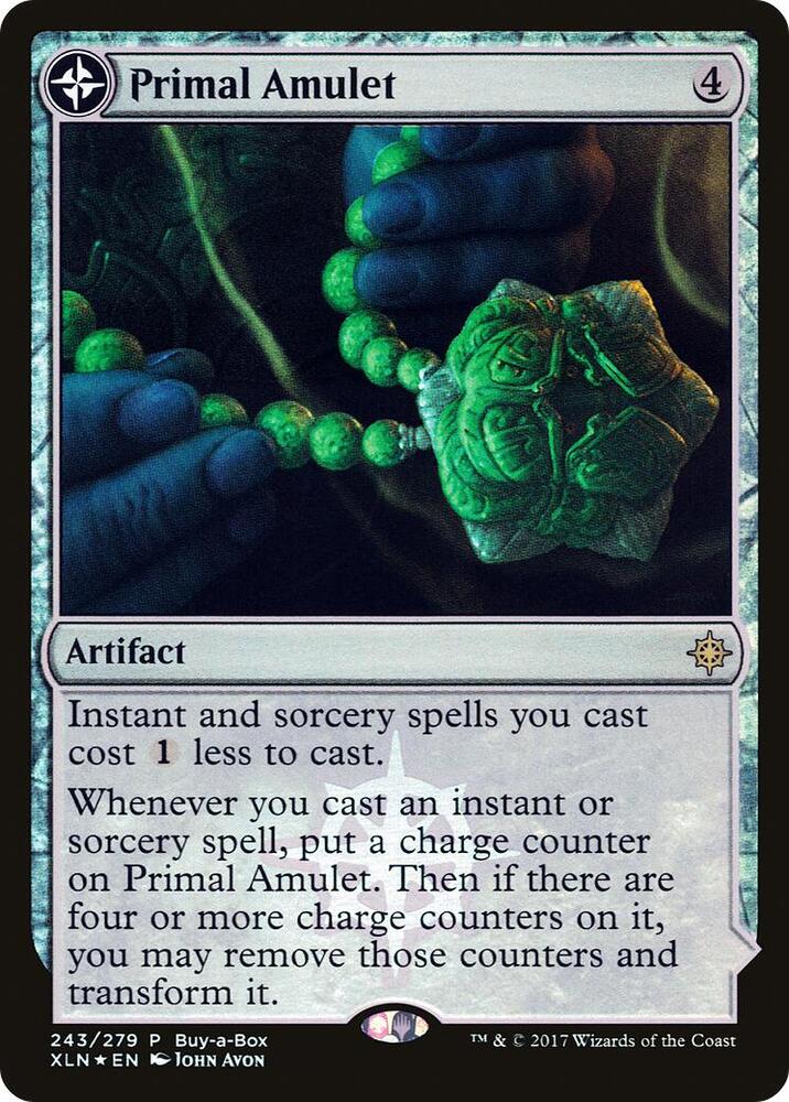 Primal Amulet (243) [Buy-A-Box Promos]