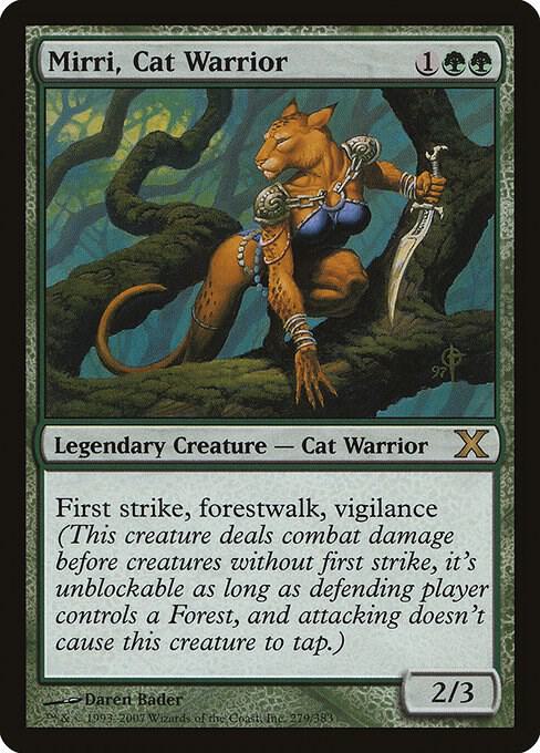 Mirri, Cat Warrior (279) [Tenth Edition]