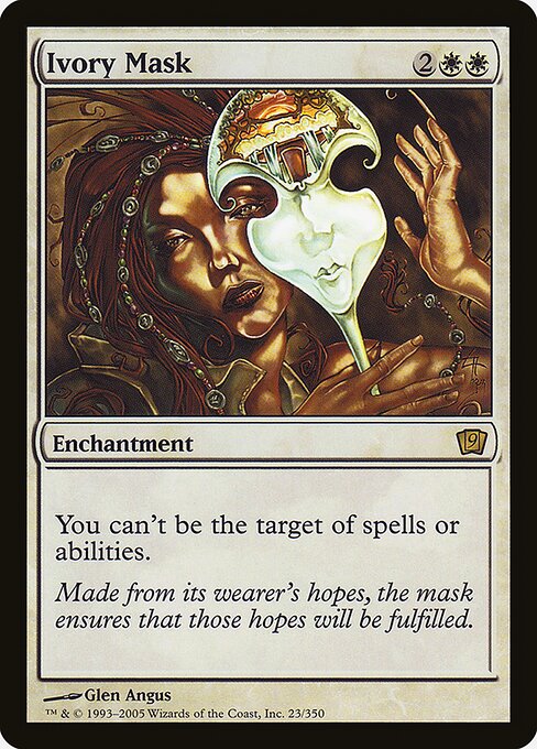 Ivory Mask (23★) [Ninth Edition]