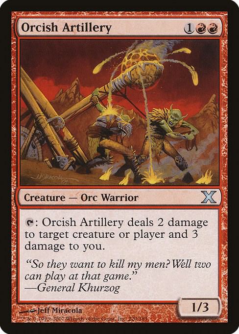 Orcish Artillery (220) [Tenth Edition]