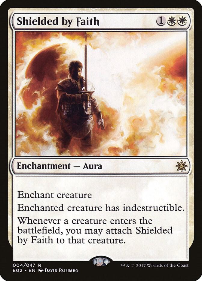Shielded by Faith (4) [Explorers of Ixalan]
