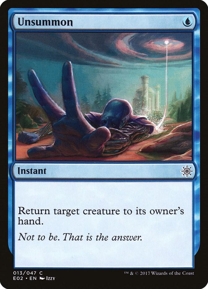 Unsummon (13) [Explorers of Ixalan]