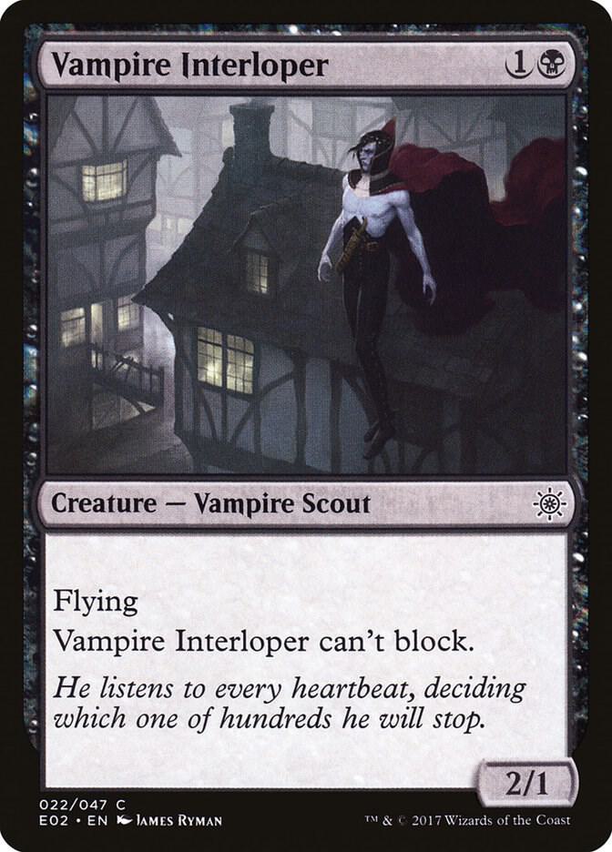 Vampire Interloper (22) [Explorers of Ixalan]