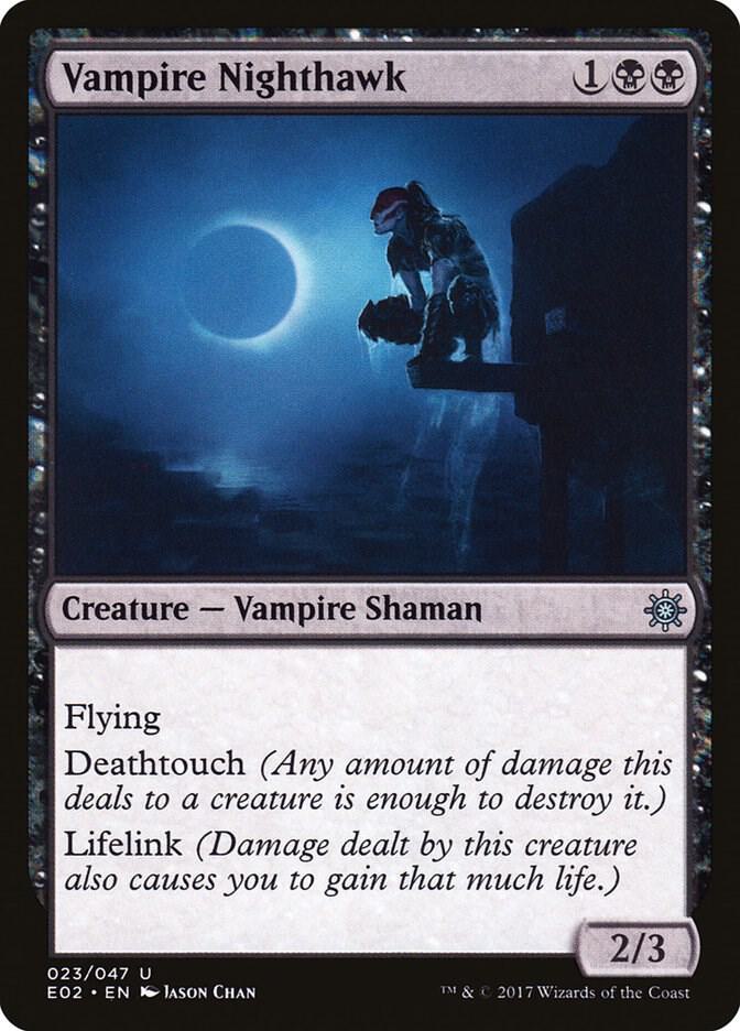 Vampire Nighthawk (23) [Explorers of Ixalan]