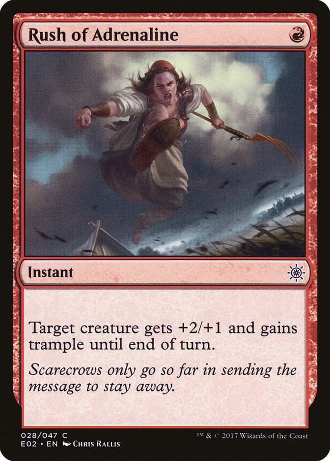 Rush of Adrenaline (28) [Explorers of Ixalan]