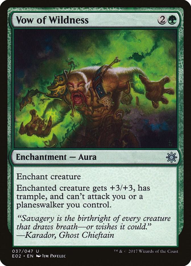 Vow of Wildness (37) [Explorers of Ixalan]