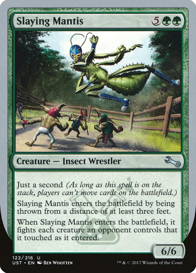 Slaying Mantis (122) [Unstable]