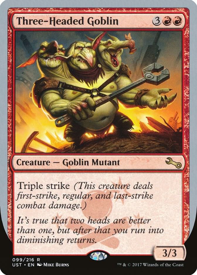 Three-Headed Goblin (99) [Unstable]
