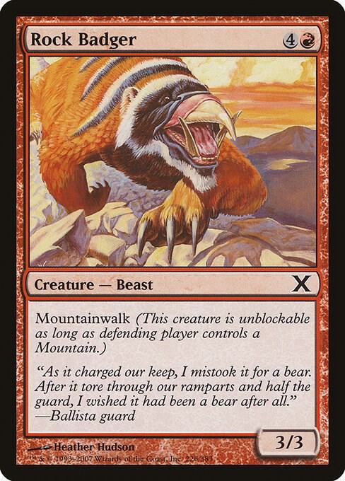 Rock Badger (226) [Tenth Edition]