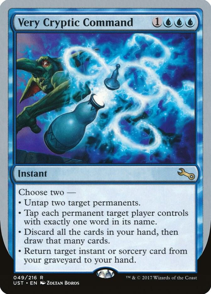 Very Cryptic Command (B) (49) [Unstable]