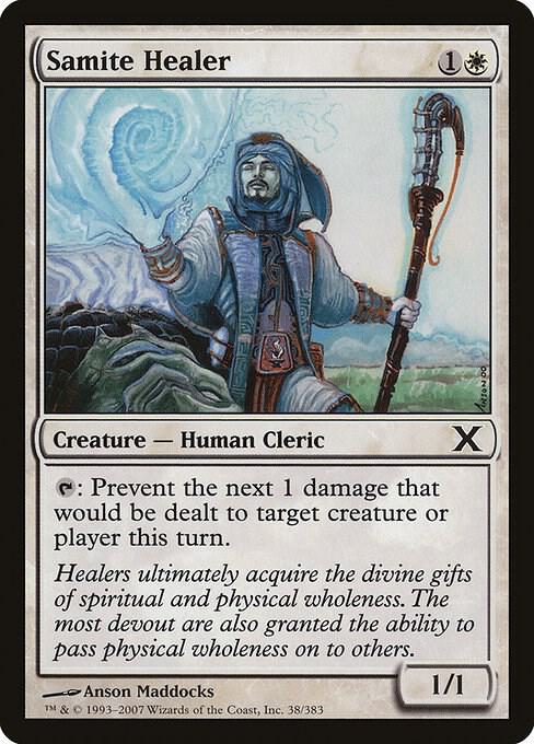 Samite Healer (38) [Tenth Edition]
