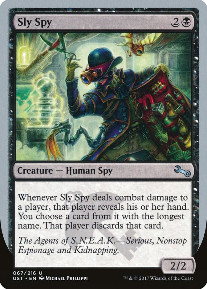 Sly Spy (A) (67) [Unstable]