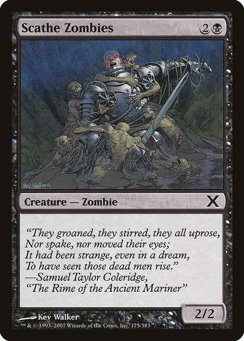 Scathe Zombies (175) [Tenth Edition]