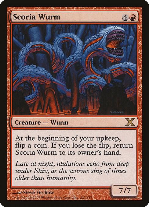 Scoria Wurm (227) [Tenth Edition]