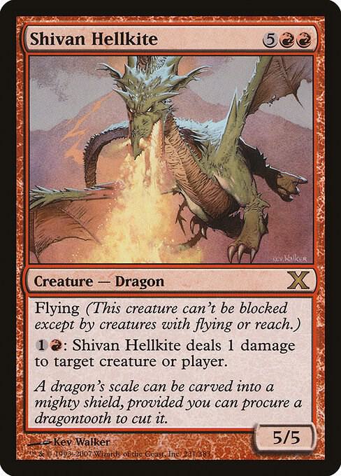 Shivan Hellkite (231) [Tenth Edition]