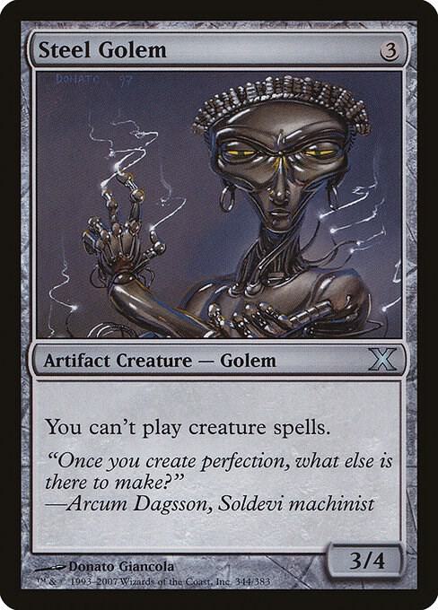 Steel Golem (344) [Tenth Edition]
