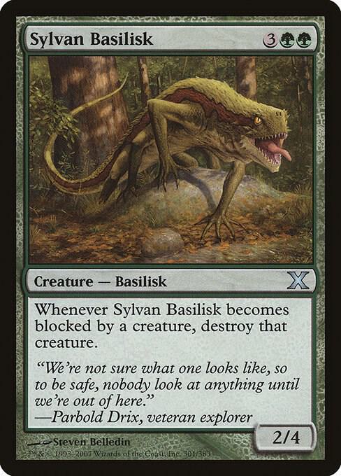 Sylvan Basilisk (301) [Tenth Edition]