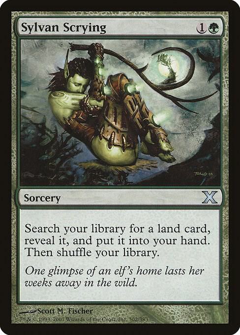 Sylvan Scrying (302) [Tenth Edition]