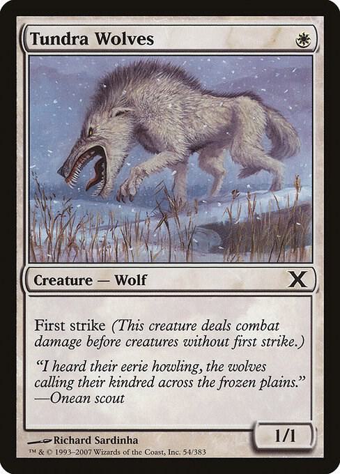 Tundra Wolves (54) [Tenth Edition]