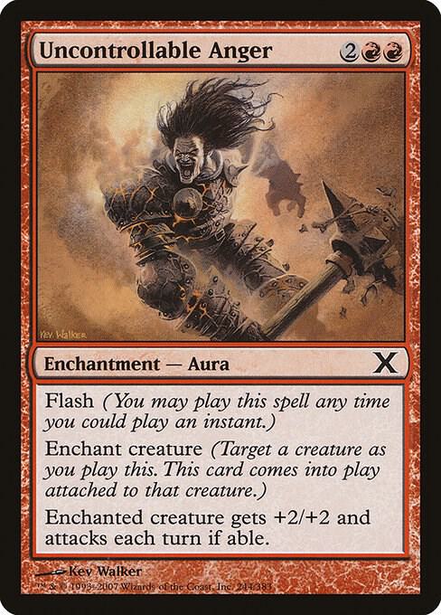 Uncontrollable Anger (244) [Tenth Edition]