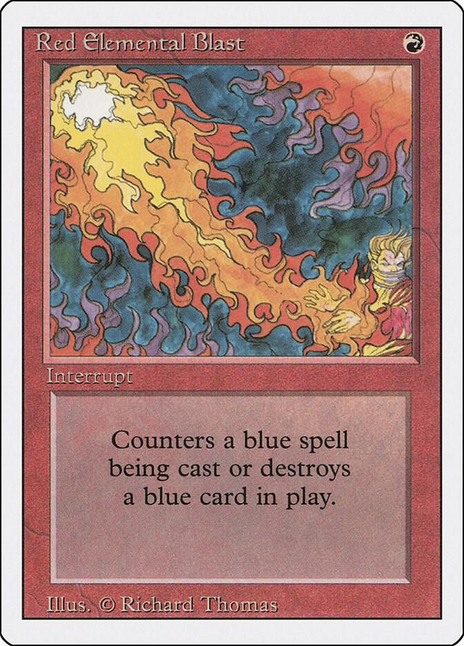 Red Elemental Blast (171) [Revised Edition]
