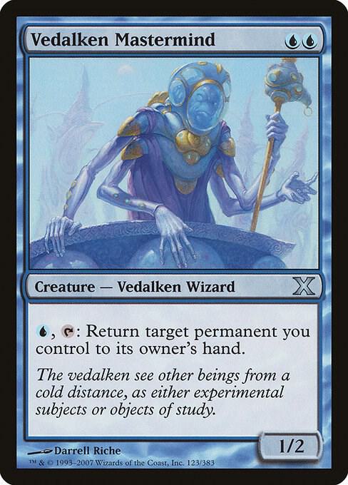 Vedalken Mastermind (123) [Tenth Edition]