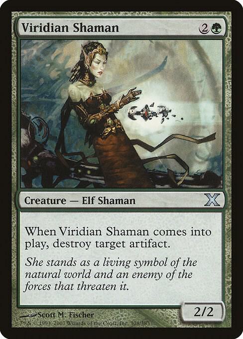 Viridian Shaman (308) [Tenth Edition]