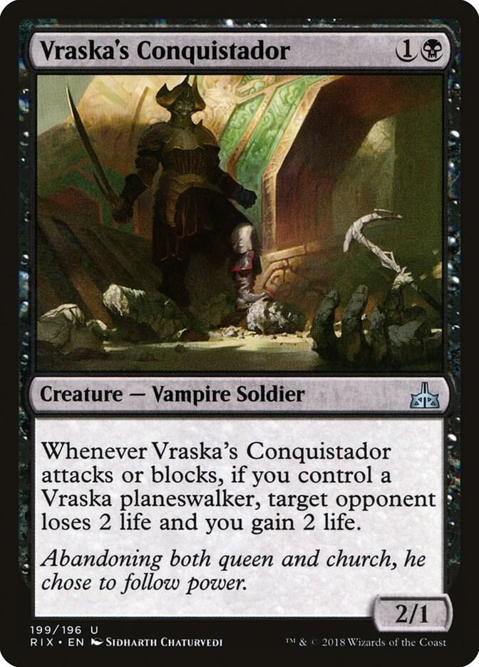 Vraska's Conquistador (199) [Rivals of Ixalan]