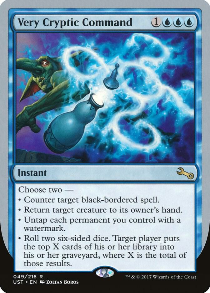 Very Cryptic Command (E) (49) [Unstable]