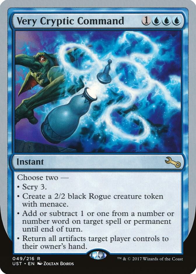 Very Cryptic Command (F) (49) [Unstable]