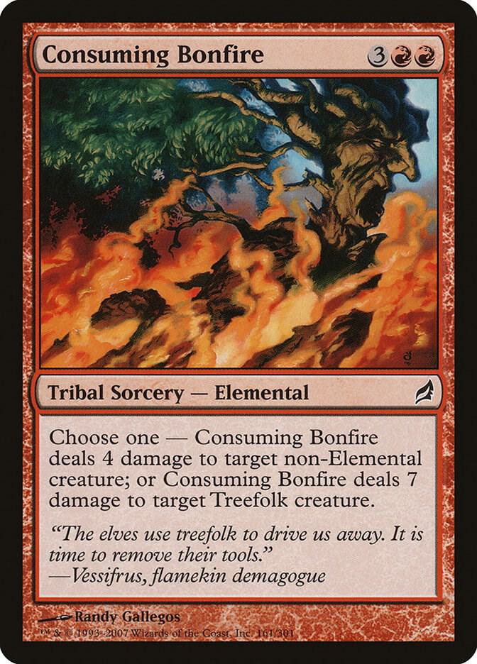 Consuming Bonfire (161) [Lorwyn]