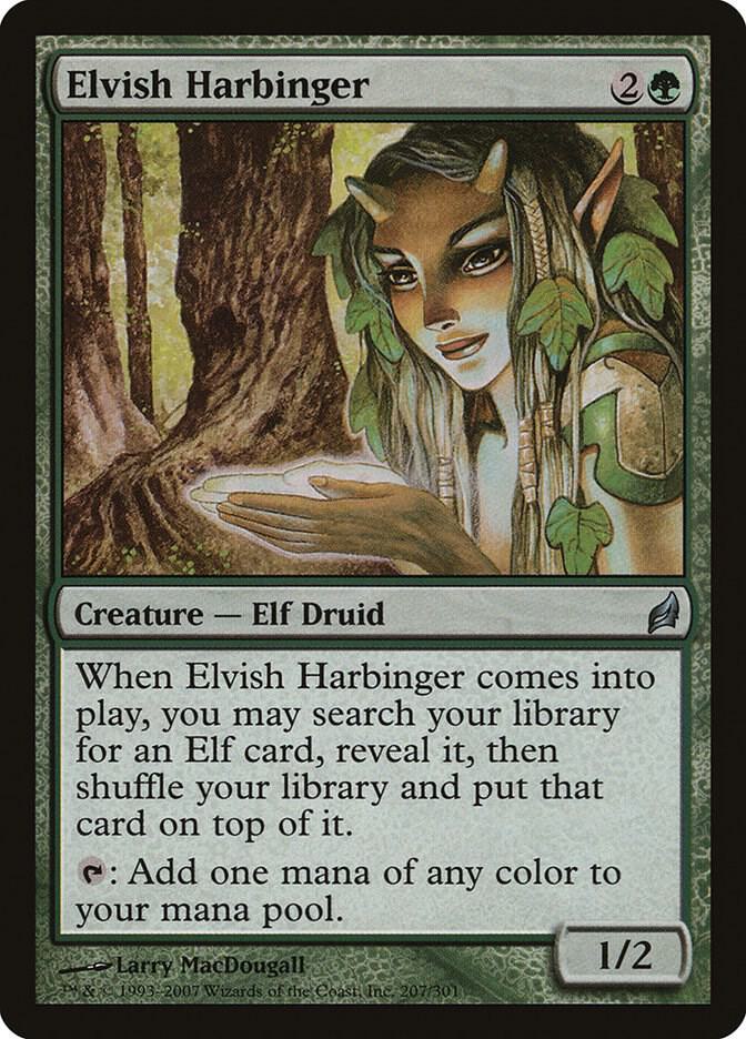 Elvish Harbinger (207) [Lorwyn]