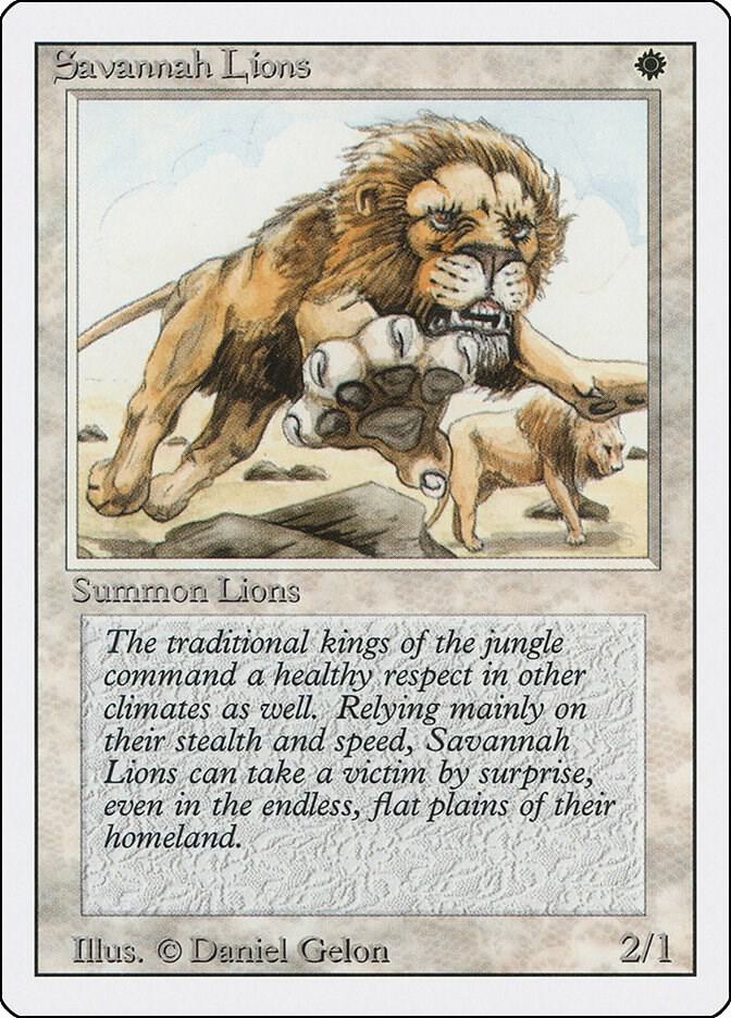 Savannah Lions (39) [Revised Edition]