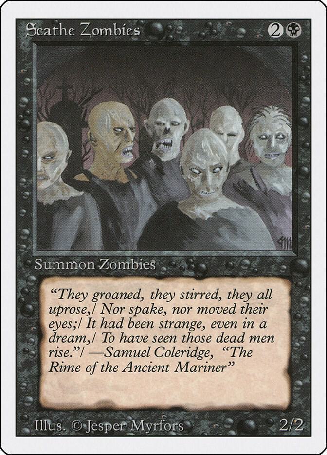 Scathe Zombies (127) [Revised Edition]