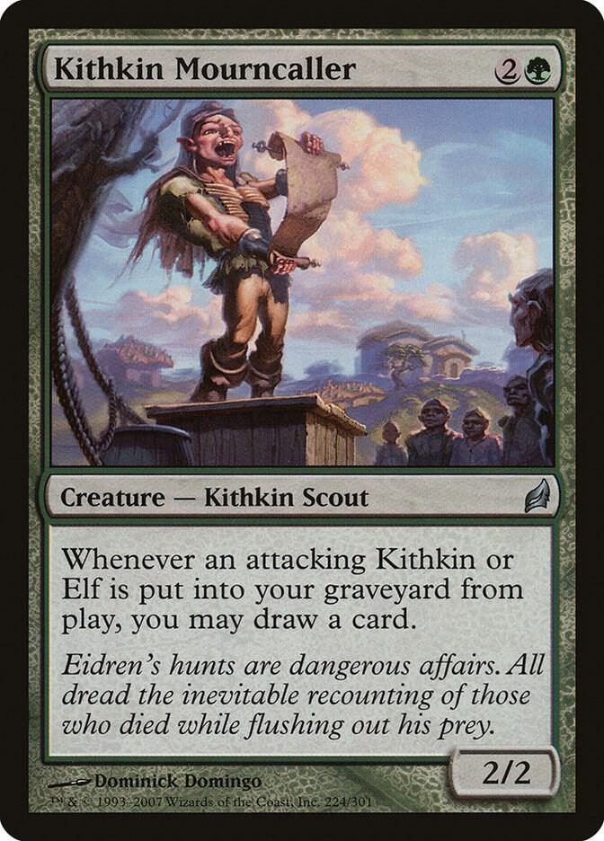 Kithkin Mourncaller (224) [Lorwyn]