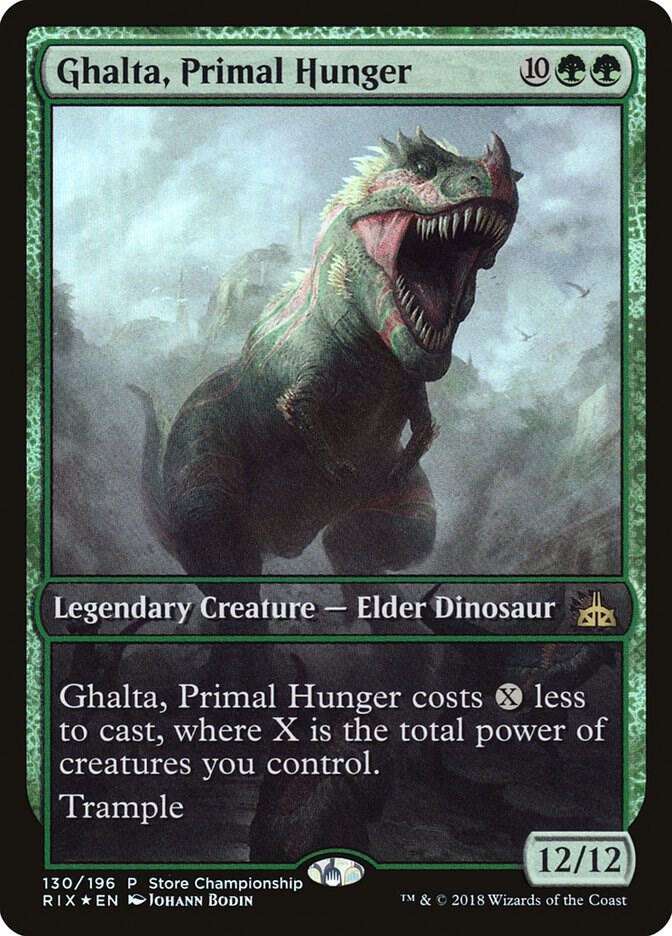 Ghalta, Primal Hunger (130) [Game Day Promos]