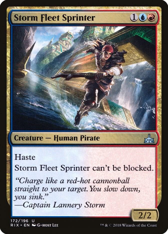 Storm Fleet Sprinter (172) [Rivals of Ixalan]