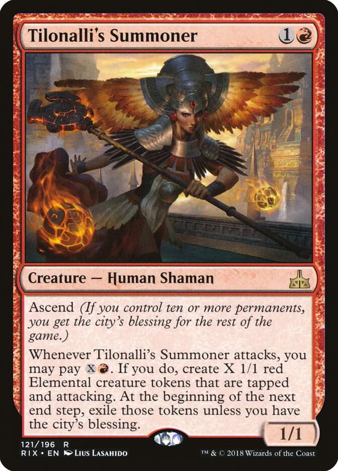 Tilonalli's Summoner (121) [Rivals of Ixalan]