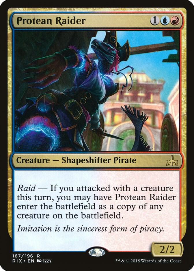 Protean Raider (167) [Rivals of Ixalan]